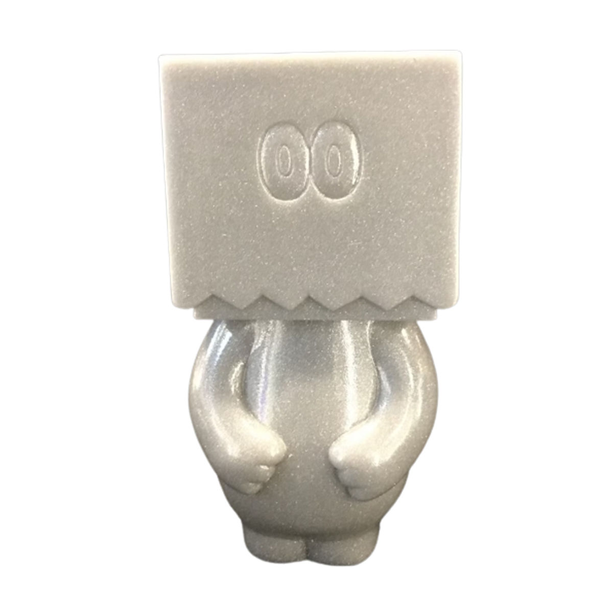 Gray Glitter Mr. Dump & Hello