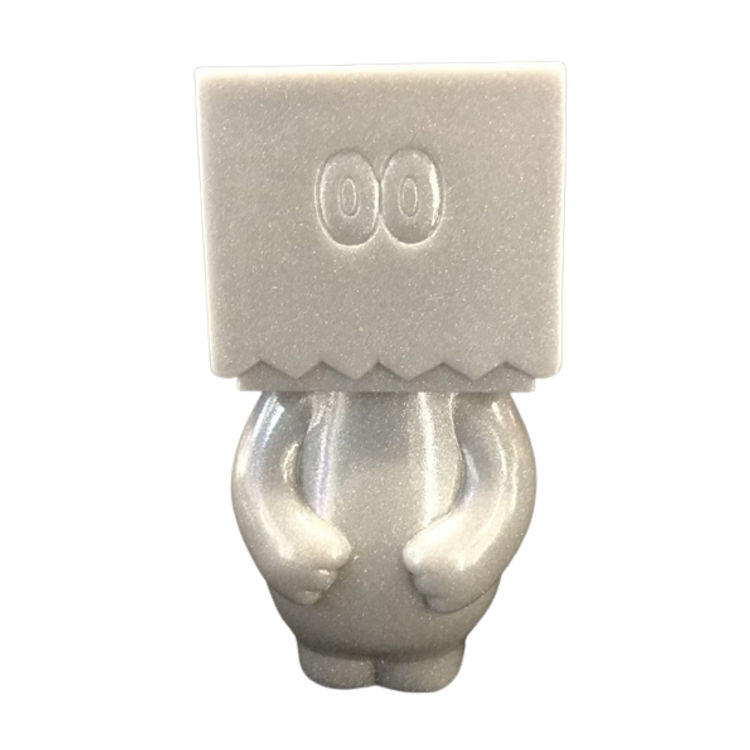 Gray Glitter Mr. Dump & Hello by Uamou (Ayako Takagi)