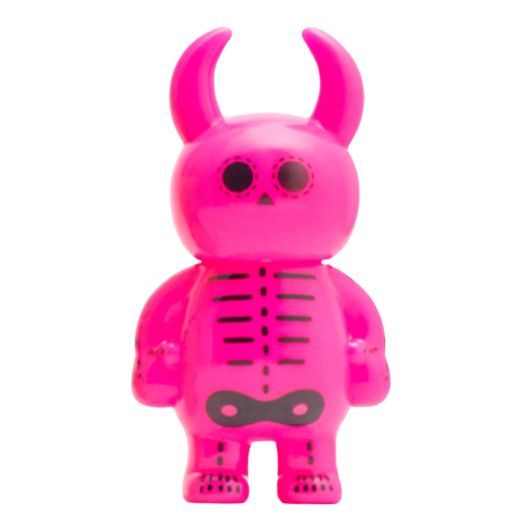 Shocking Pink Skull Uamou by Uamou (Ayako Takagi)