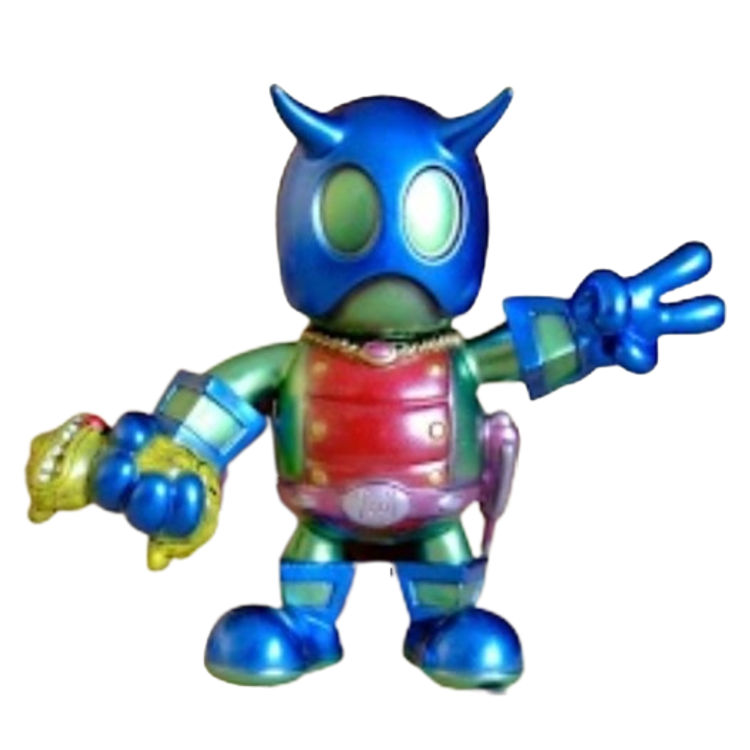 Blue Green Captain Bpop by Art Fabula