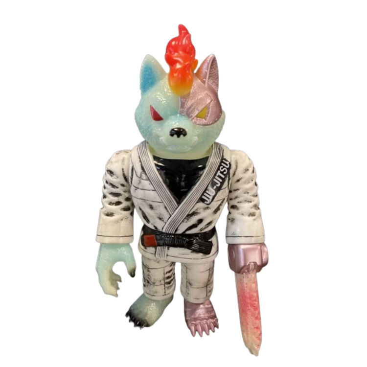 White Jujitsu Ghost Dog by Redshark (Tetsuya Kondo)