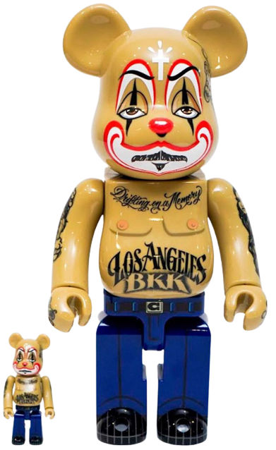 100% + 400% Mister Cartoon x Kong Be@rbrick (Set) created by Kong