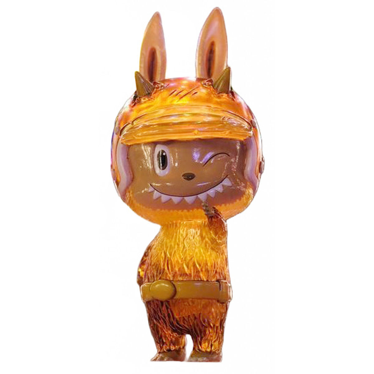 Labubu Hug Hug Cat Clear Version