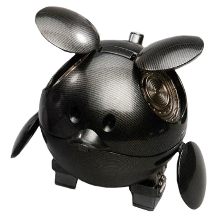 Squaro (Striated Black) by Ashley Wood