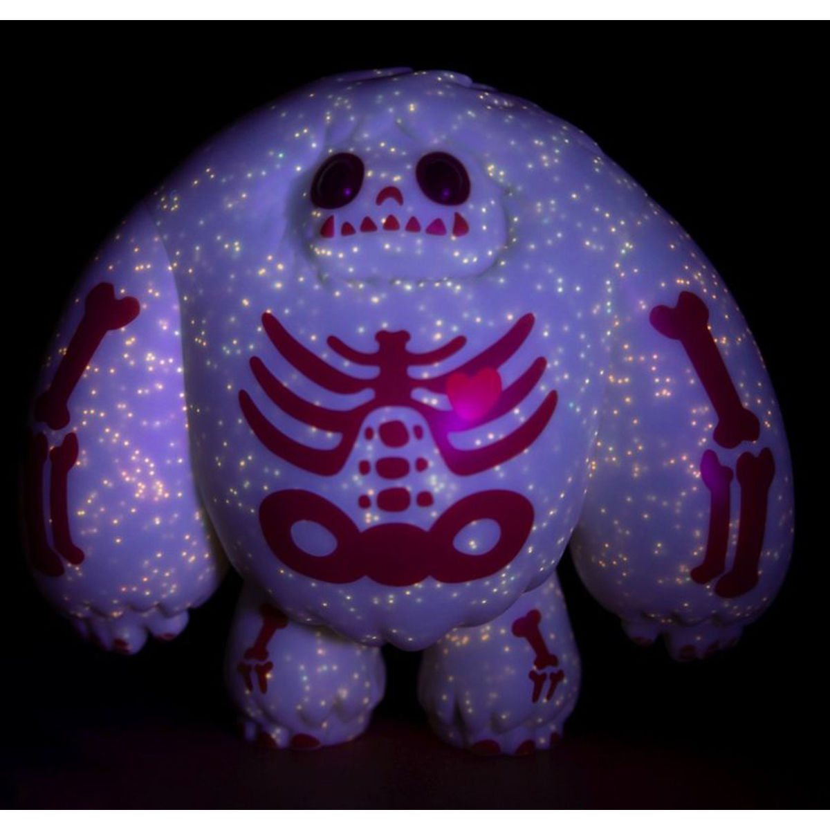 Orange Glow Skeleton Chomp