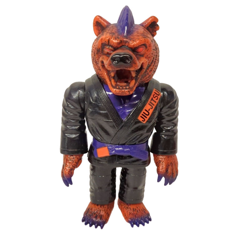 Black Orange Purple One Eyed Bear by Redshark (Tetsuya Kondo)