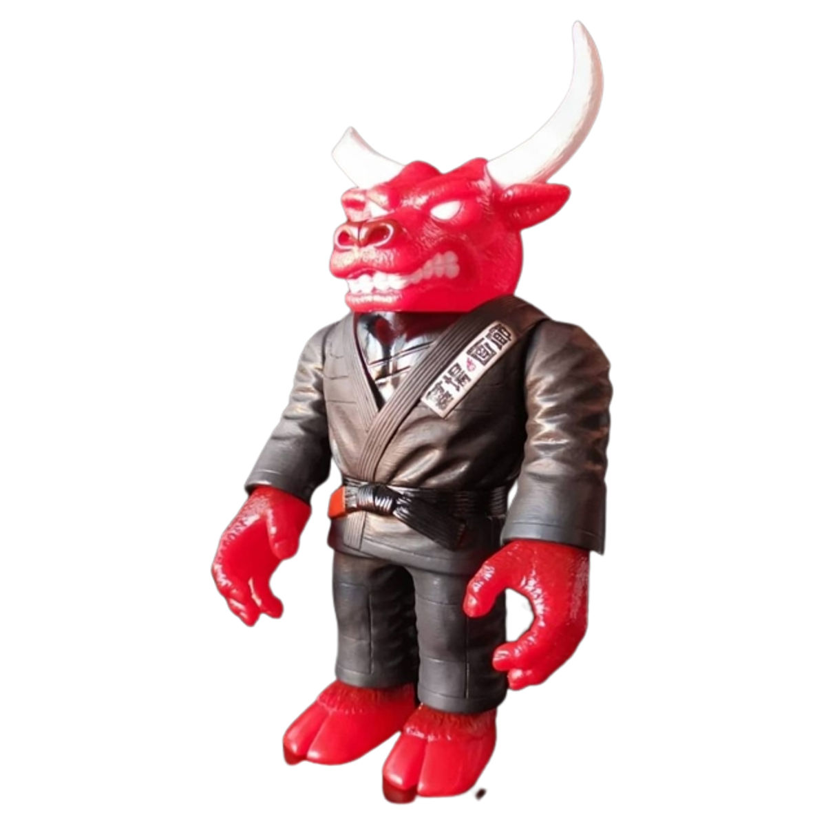 Black Red Crazy Bull