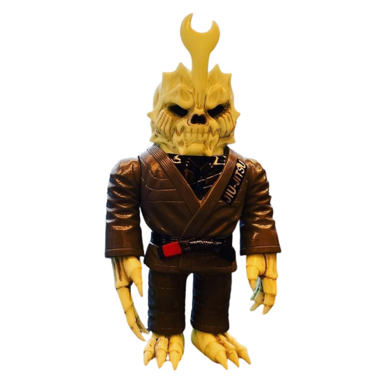 Brown Yellow Skull Beetle by Redshark (Tetsuya Kondo)