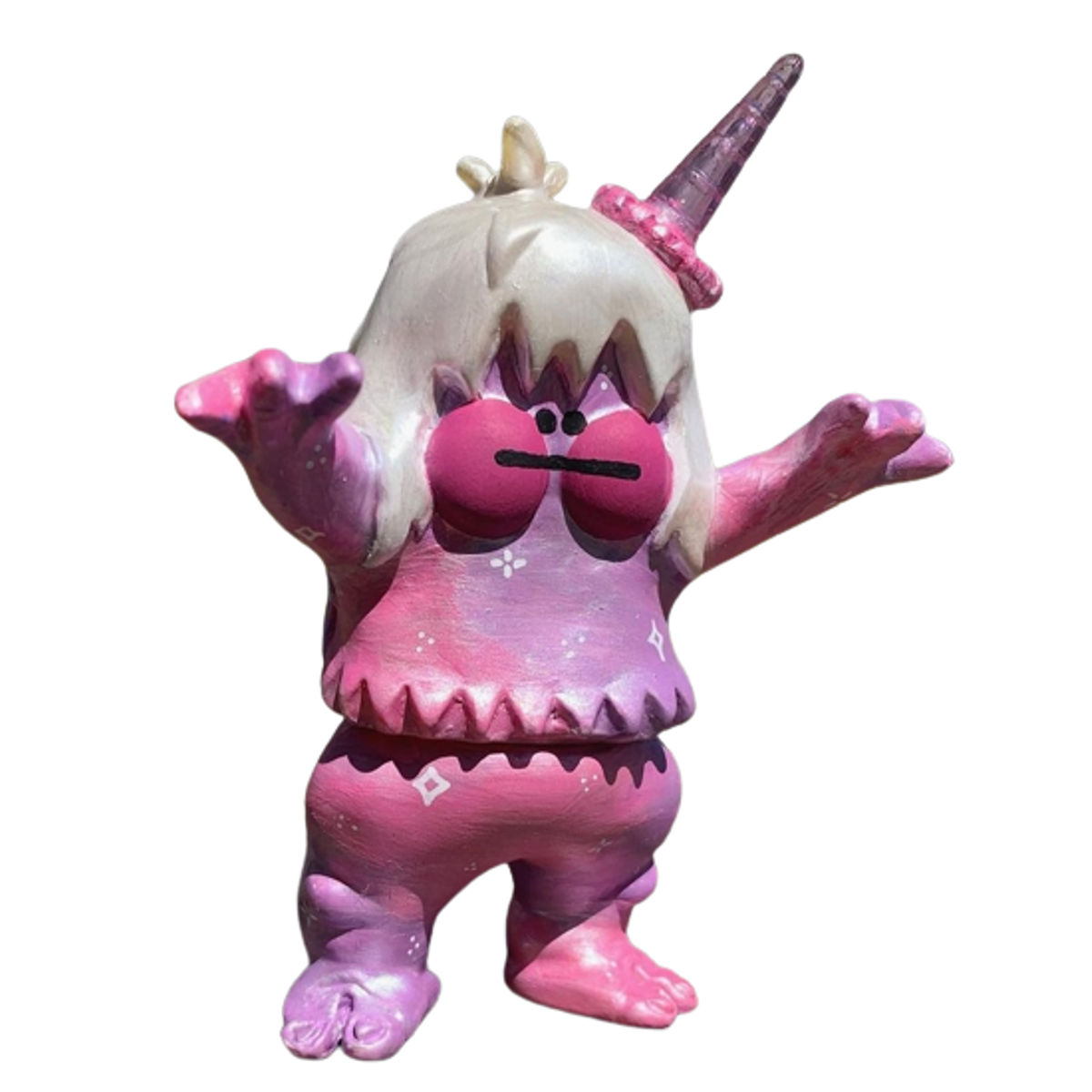 Pink Sparkle Ugly Unicorn Custom