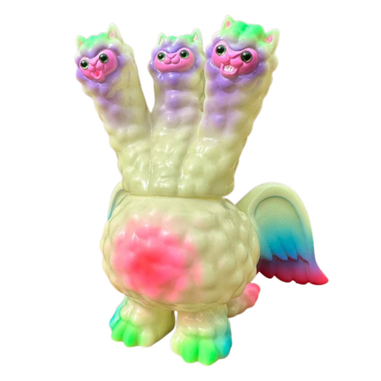 GID Green Purple Pink King Pacara by Art Junkie (Shinichiro AJ Kato)
