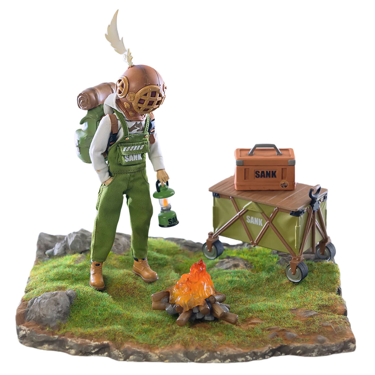 Sank Go Outside Camper 1/12 Scale Deluxe Set