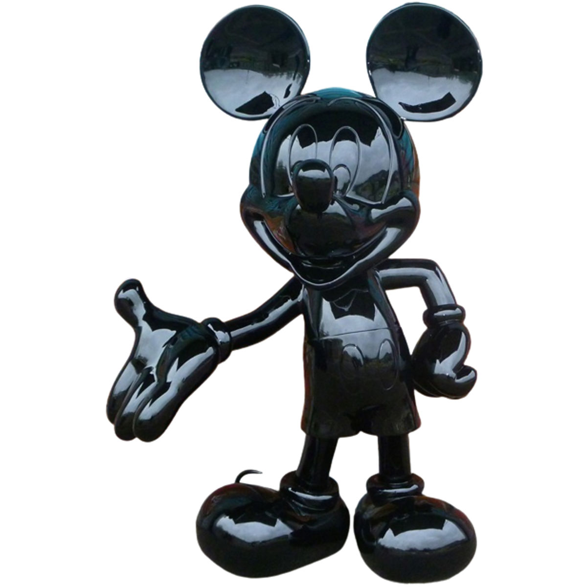 57" Life Size Black Mickey Mouse