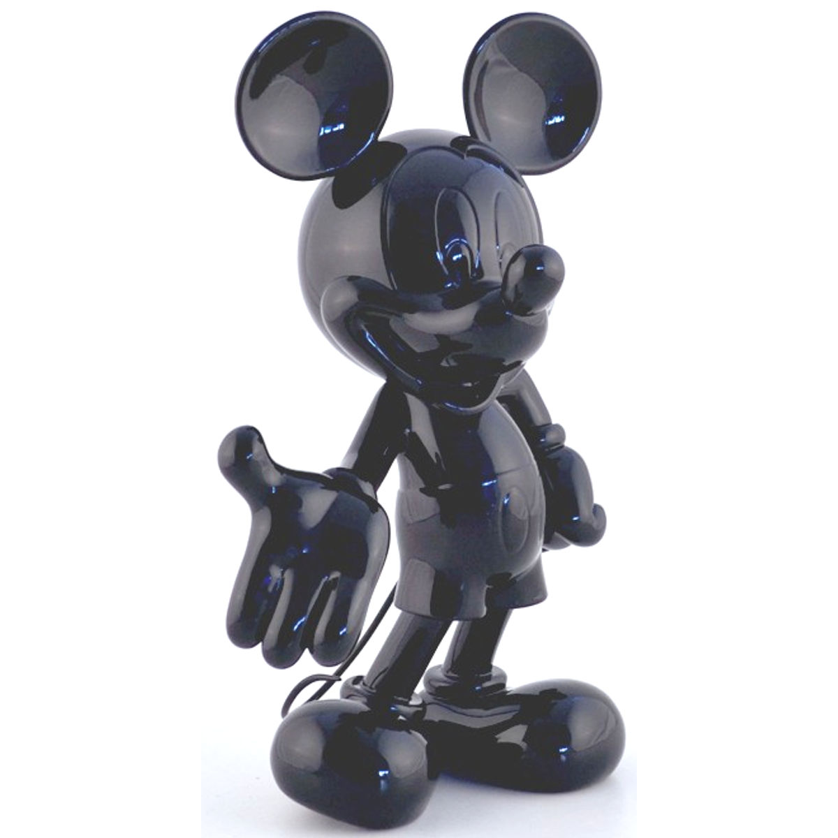 Black Welcome Back Mickey Mouse