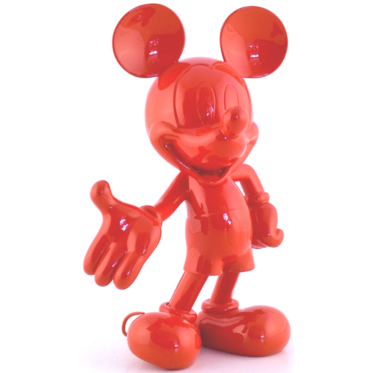 Red Welcome Back Mickey Mouse