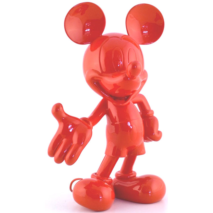 Red Welcome Back Mickey Mouse by Disney