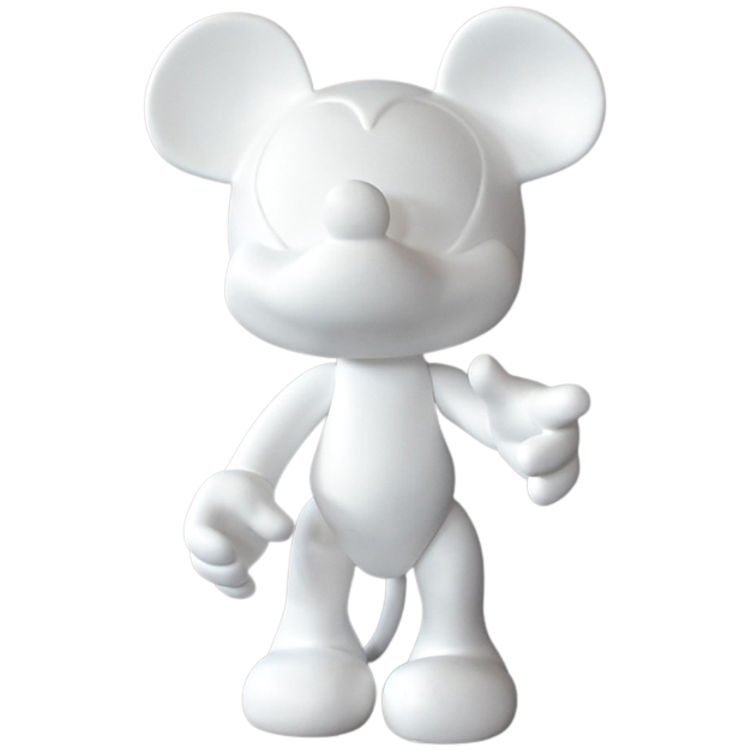 16" White Polychrome Mickey Mouse by Disney