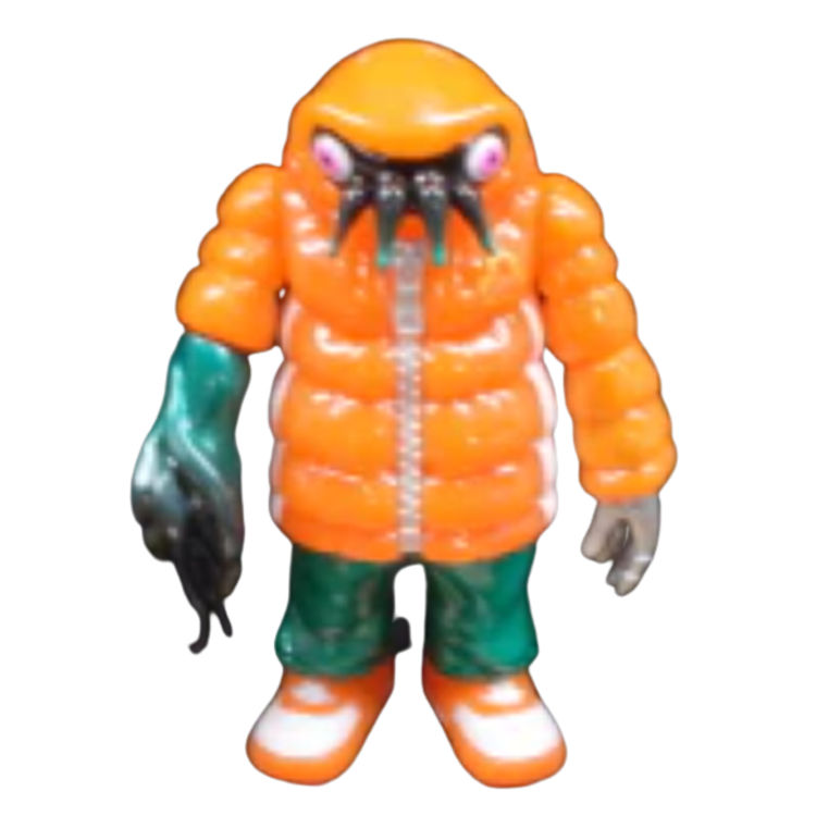 Fluoro Orange Cthulhuoid by Gyaromi