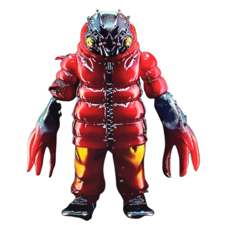 Red Black Cthulhuoid by Gyaromi