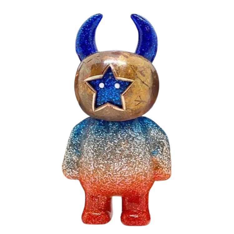 Glitter Rainbow Star Mask Uamou by Uamou (Ayako Takagi)