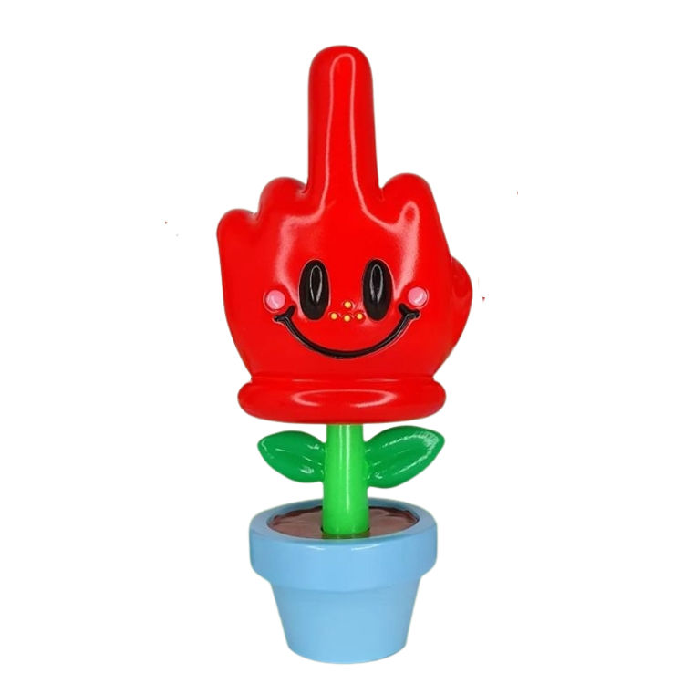 Tomato Red Smile of Hope by Kik Toyz