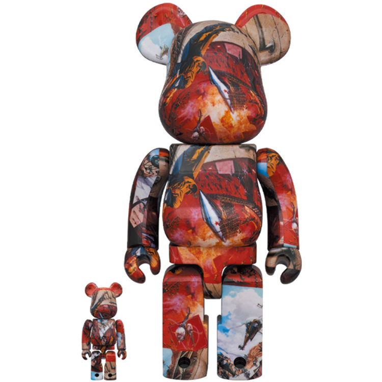 100% & 400% You Only Live Twice : James Bond Be@rbrick (Set) by Medicom