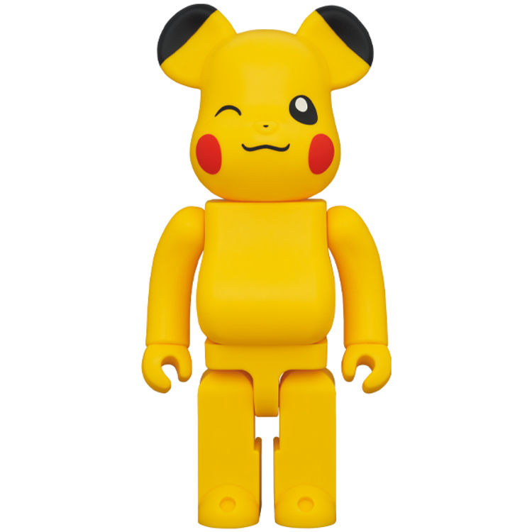 400% Female Pikachu Bearbrick by The Pokémon Company
