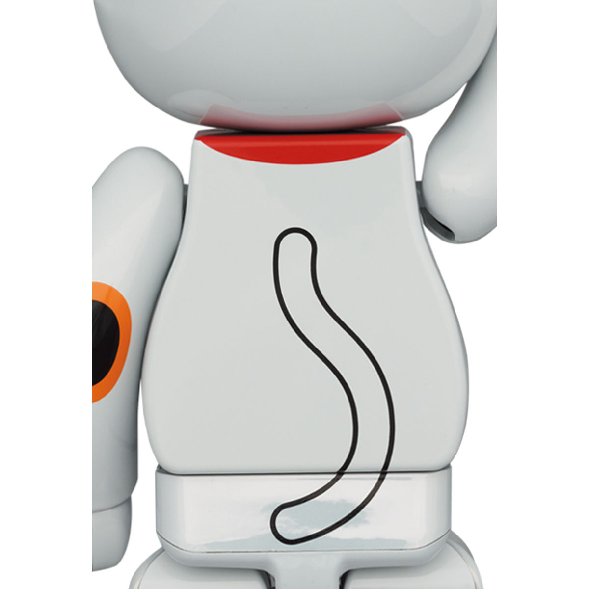 100% + 400% White Plating Beckoning Cat Ny@brick (Set)