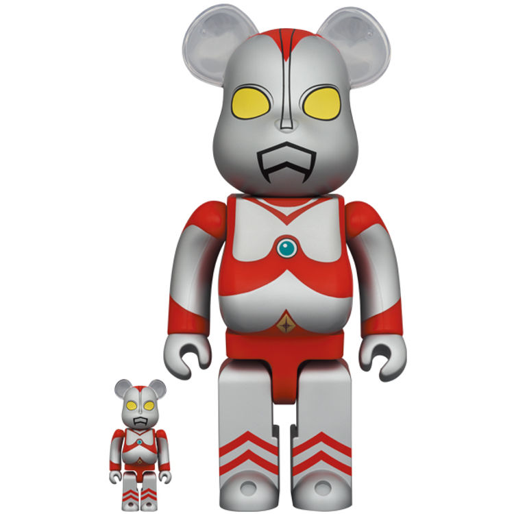 100% + 400% Ultraman 80 Be@rbrick (Set) by Tsuburaya
