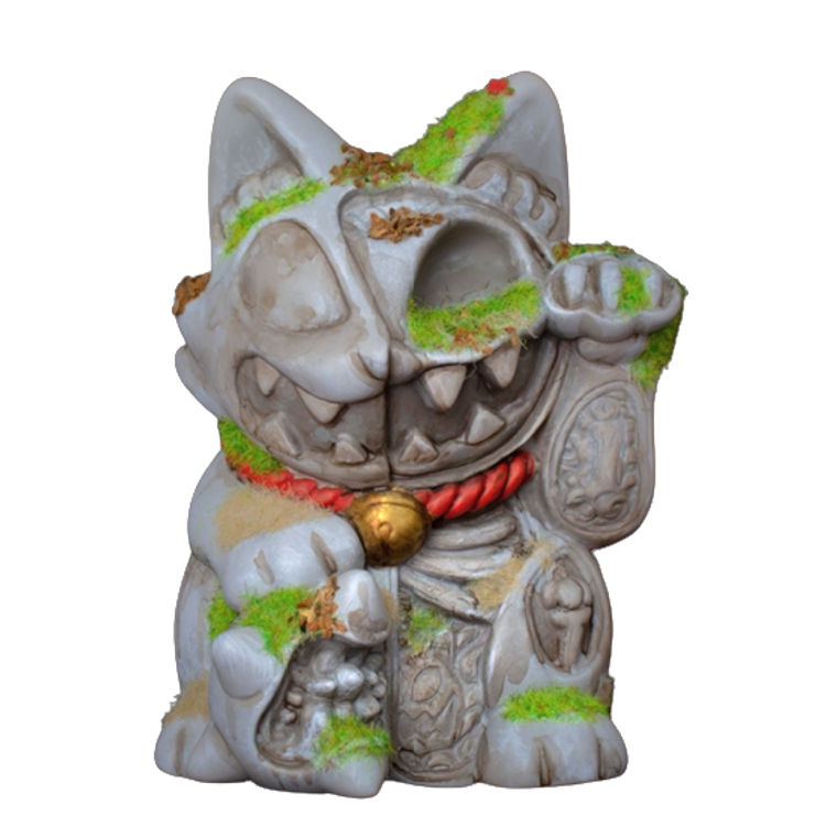 Forgotten Guardian Maneki Wananeko by Stickup Monsters (Javier Jiménez)