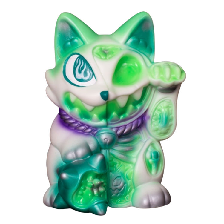 Ghost Anatomy Maneki Wananeko by Stickup Monsters (Javier Jiménez)