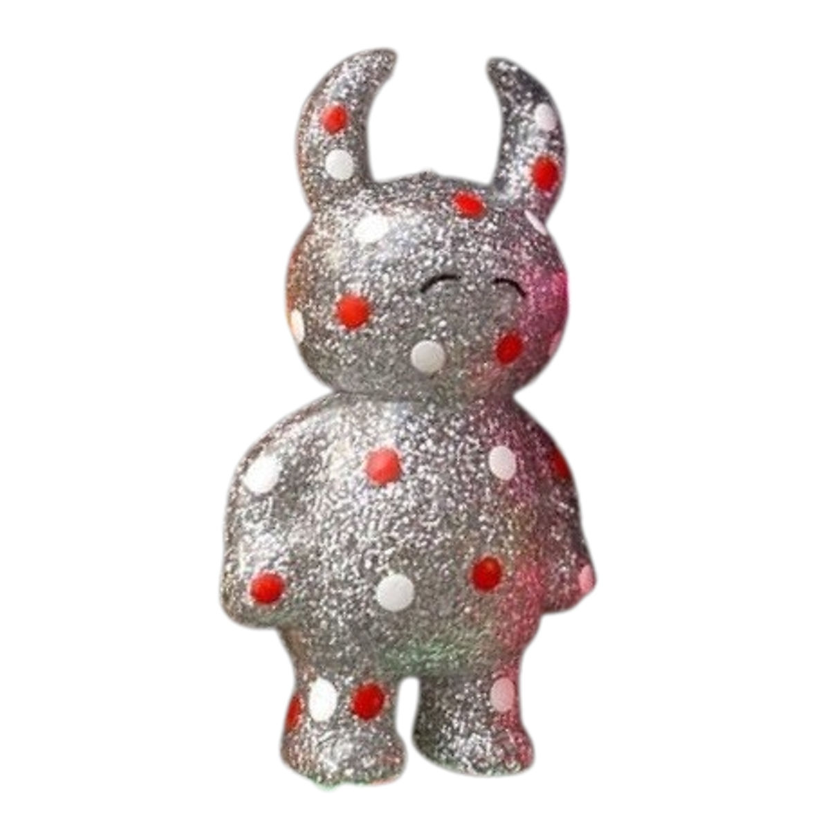 Silver Red/White Dot Uamou