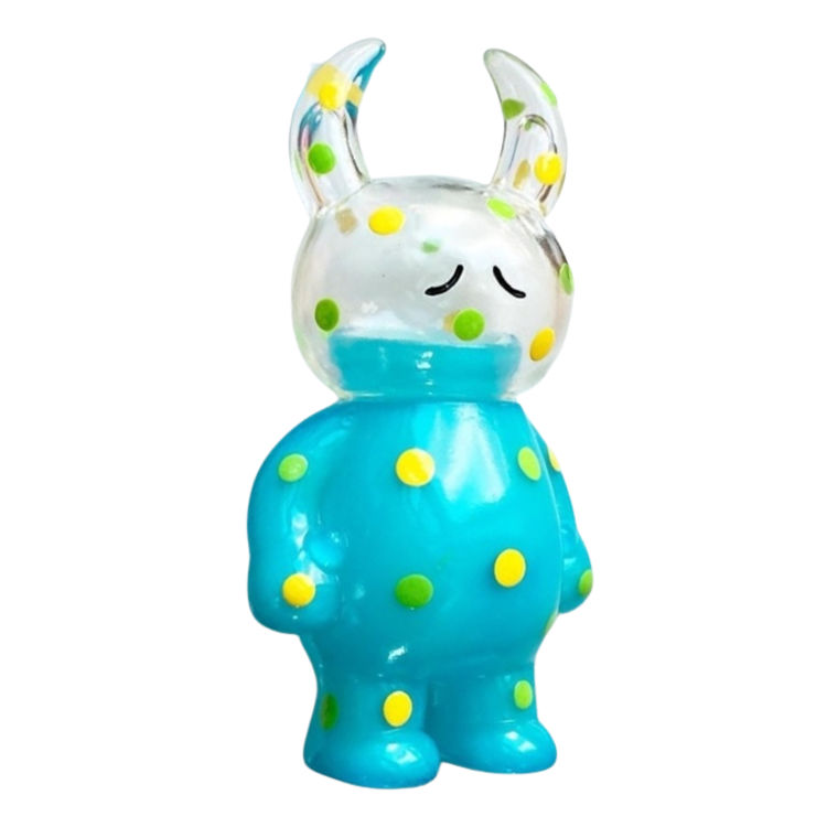 Clear Blue Yellow/Green Dot Uamou by Uamou (Ayako Takagi)