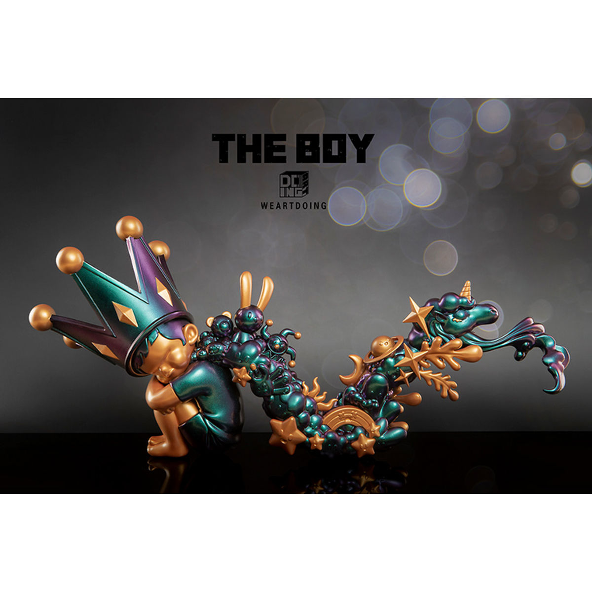 The Boy Dreams Galaxy Fantasy