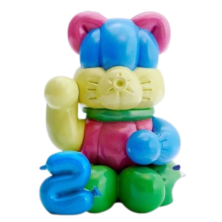 Multi Candy Balloon Maneki Neko by Suker Thing
