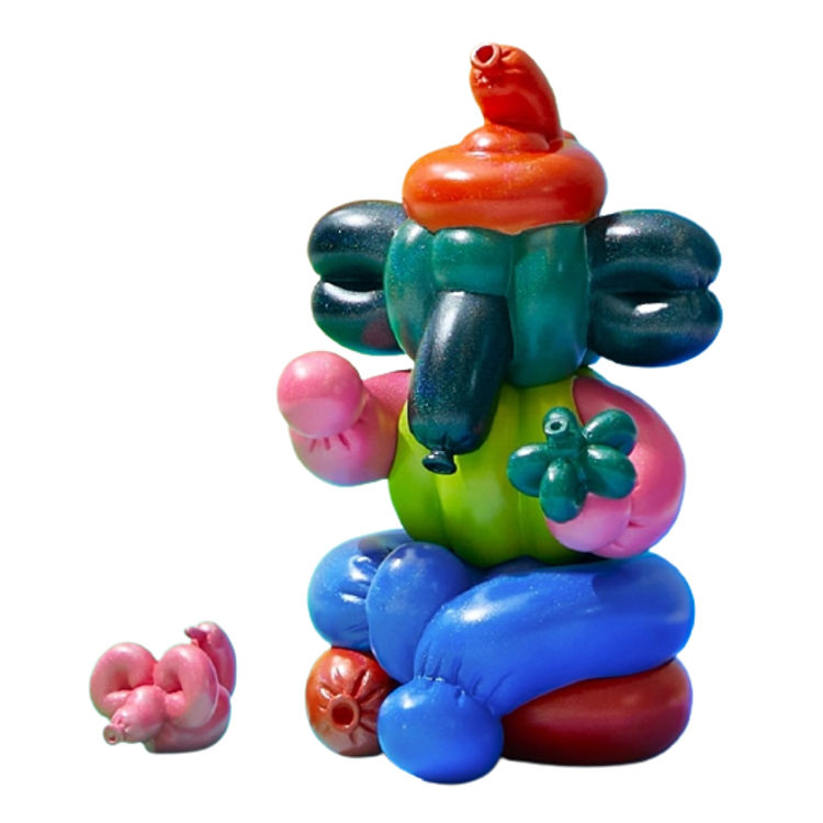 Multi Candy Balloon Ganesha by Suker Thing