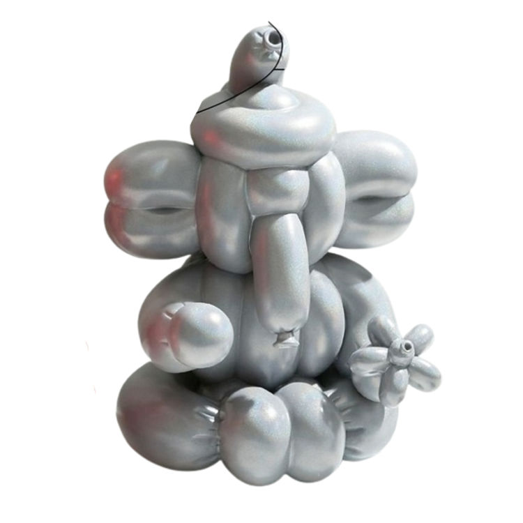 Gray Balloon Ganesha by Suker Thing