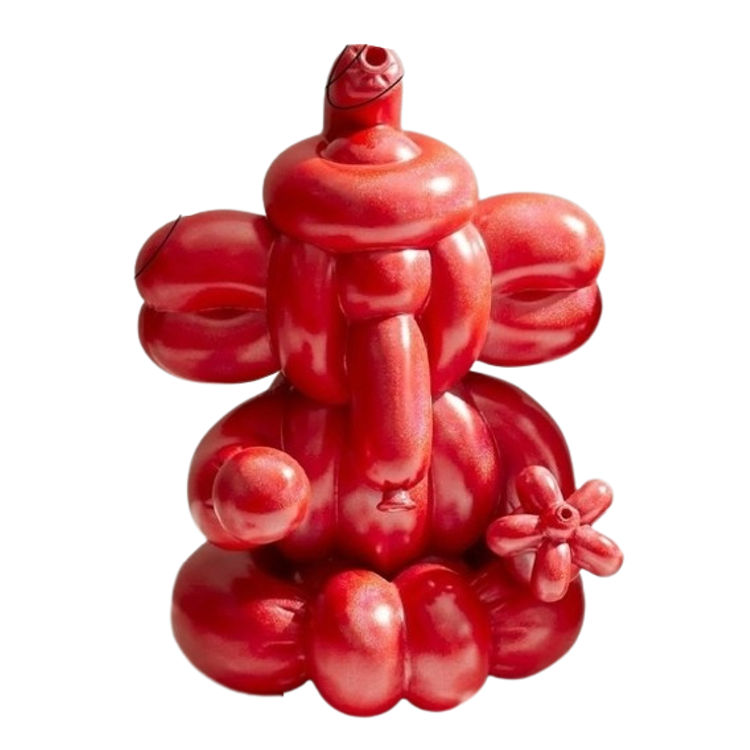 Red Balloon Ganesha by Suker Thing