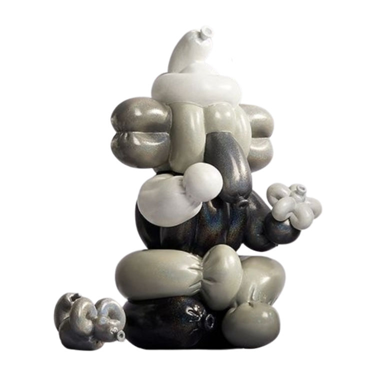 Monochrome Candy Balloon Ganesha by Suker Thing