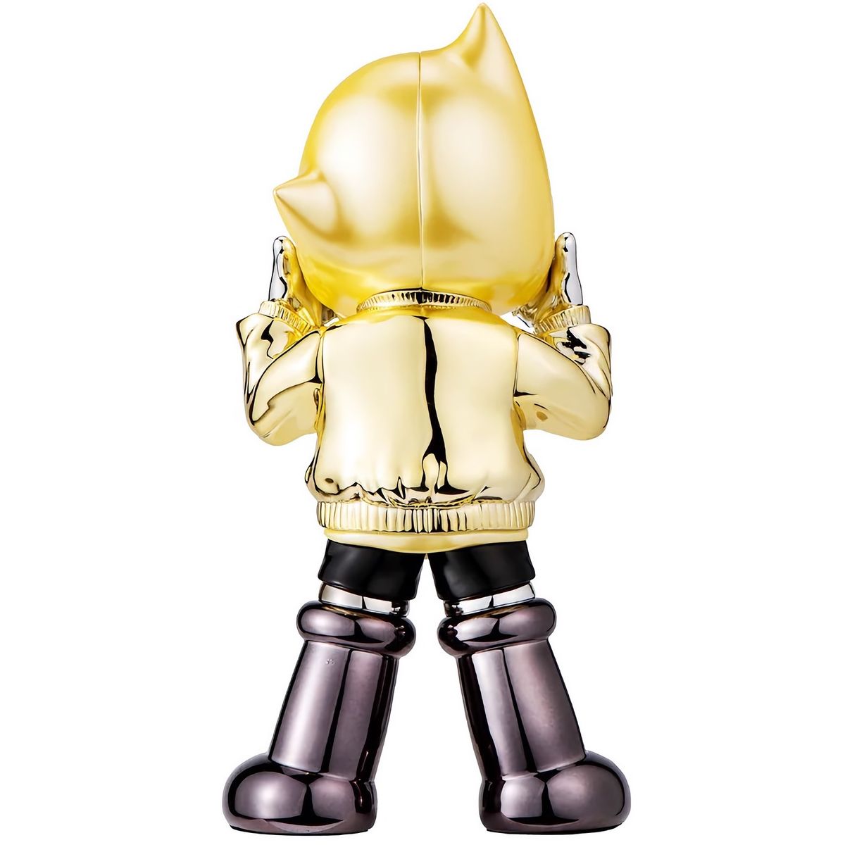 Yellow Gold Chrome Astro Boy Hoodie