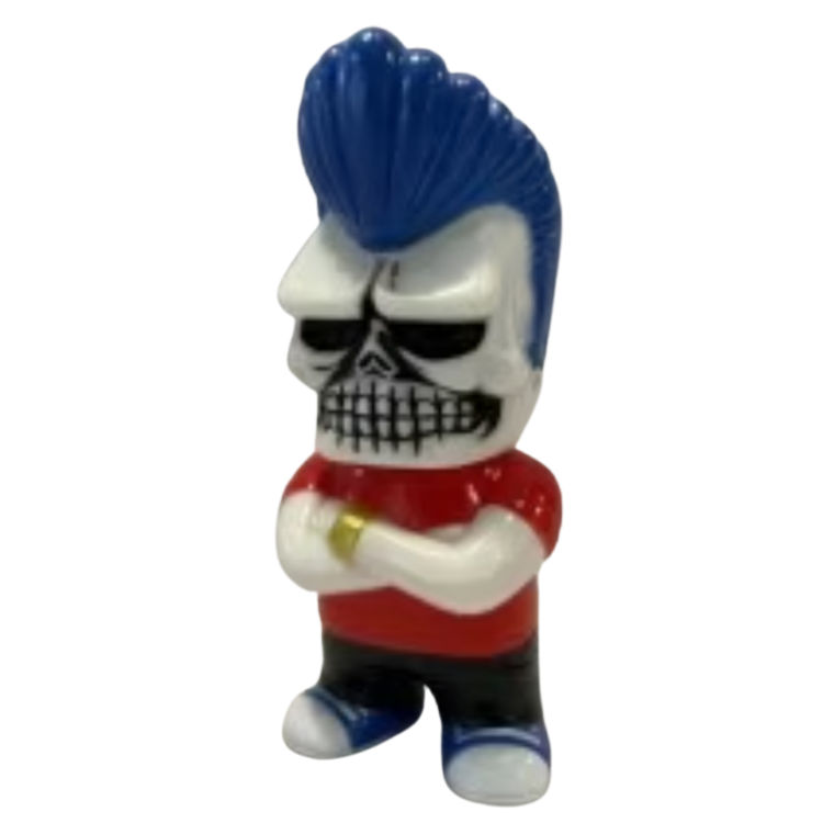Red Blue Hair Skull Johnny by Skull Toys (Takeuchi Yu)