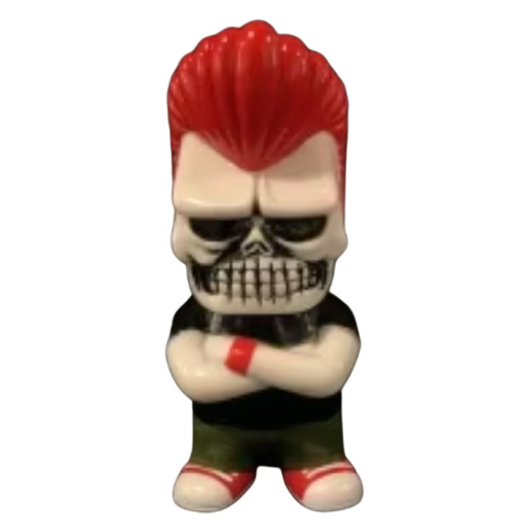 Black Red Hair Skull Johnny by Skull Toys (Takeuchi Yu)
