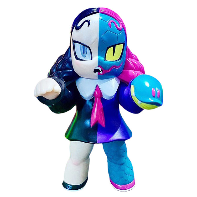Coil Girl Mimimi chan 2nd Colorway by Grape Brain