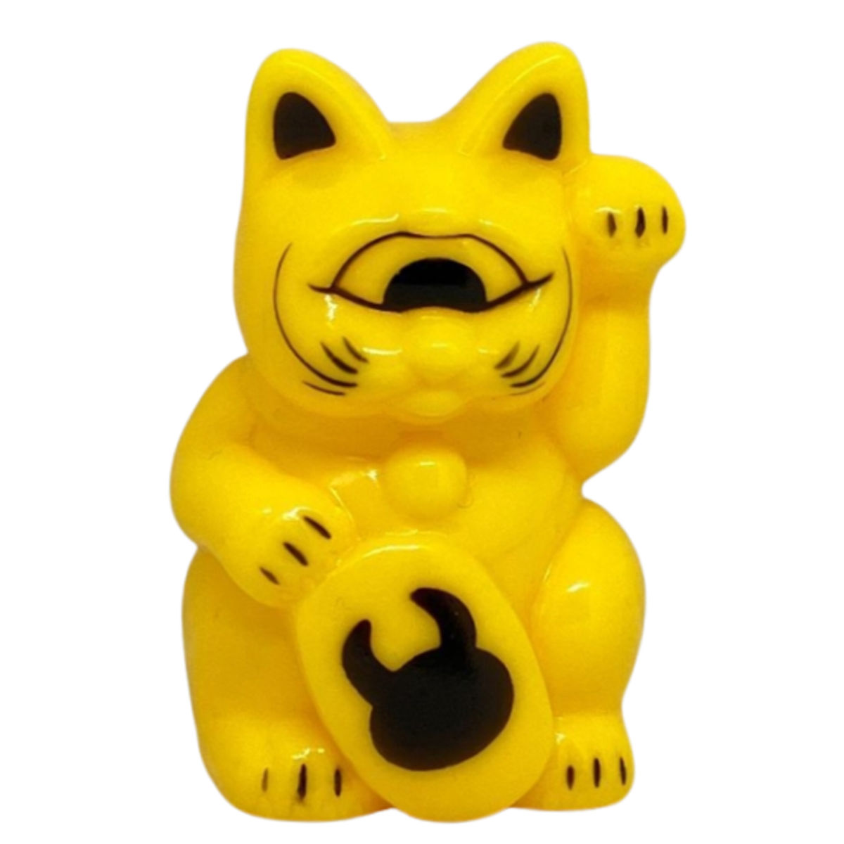 Yellow Uamou Fortune Cat