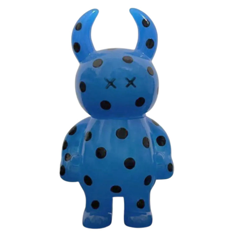 Blue Hakone Dot Uamou by Uamou (Ayako Takagi)