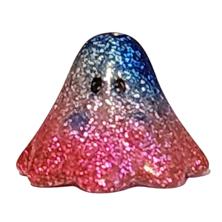 Blue Red Glitter Boo by Uamou (Ayako Takagi)