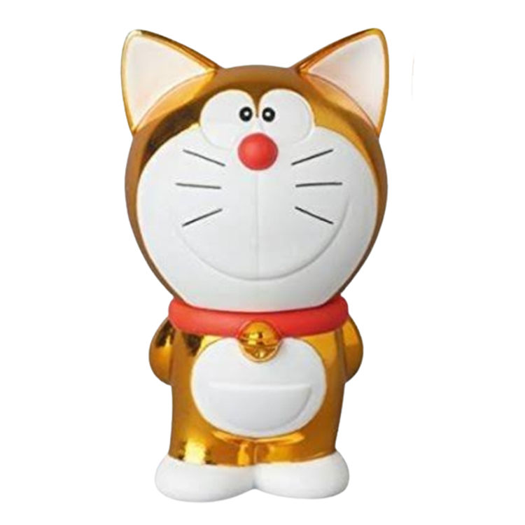 Gold Doraemon with Ears by Medicom