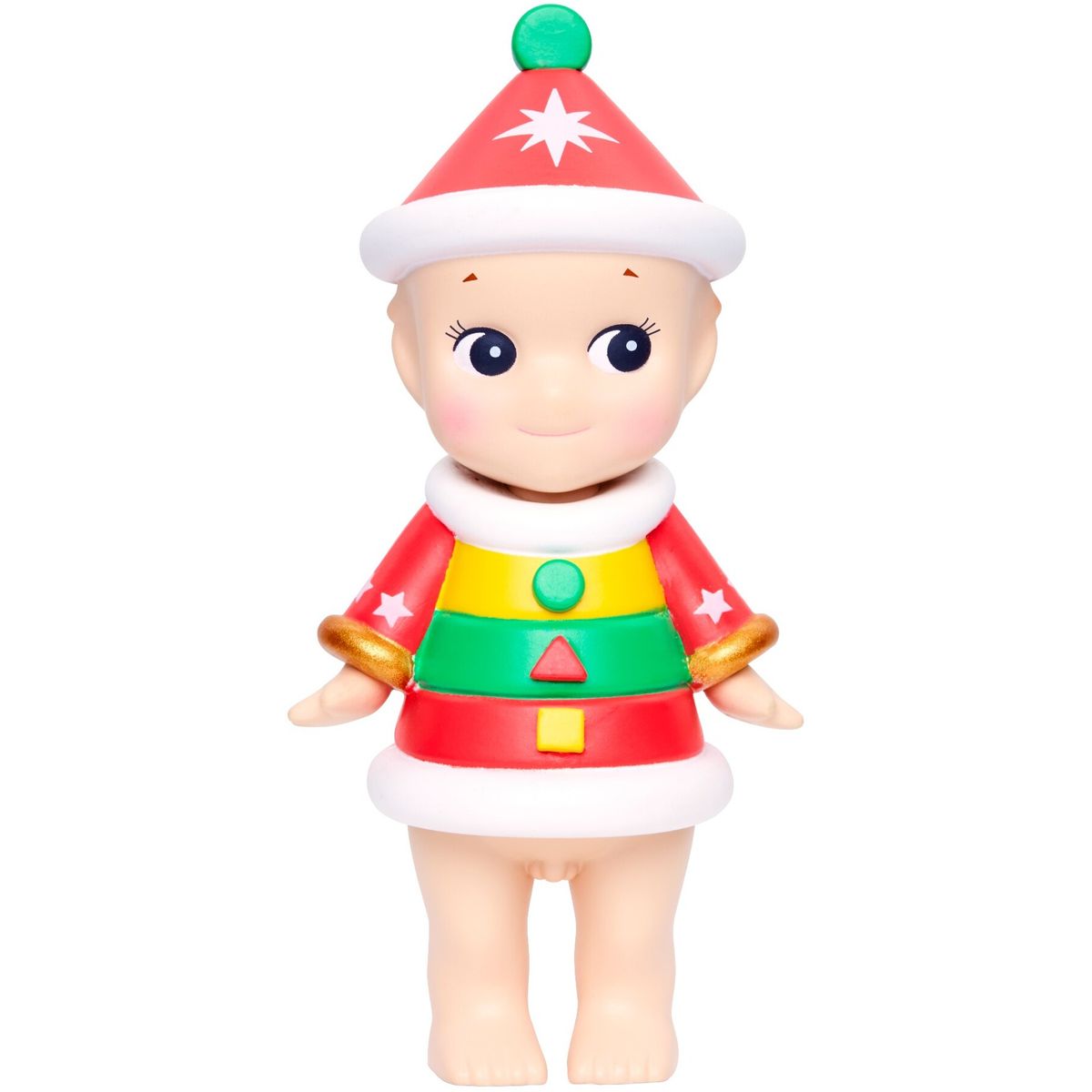 Wood Doll Santa