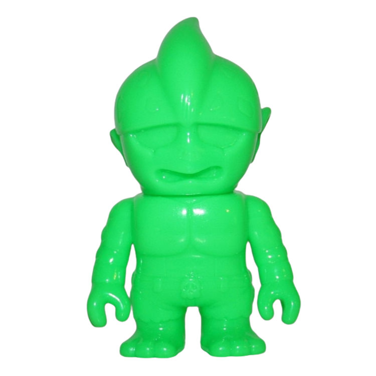 Florescent Green Mini Mutant Head by Real X Head (Mori Katsura)