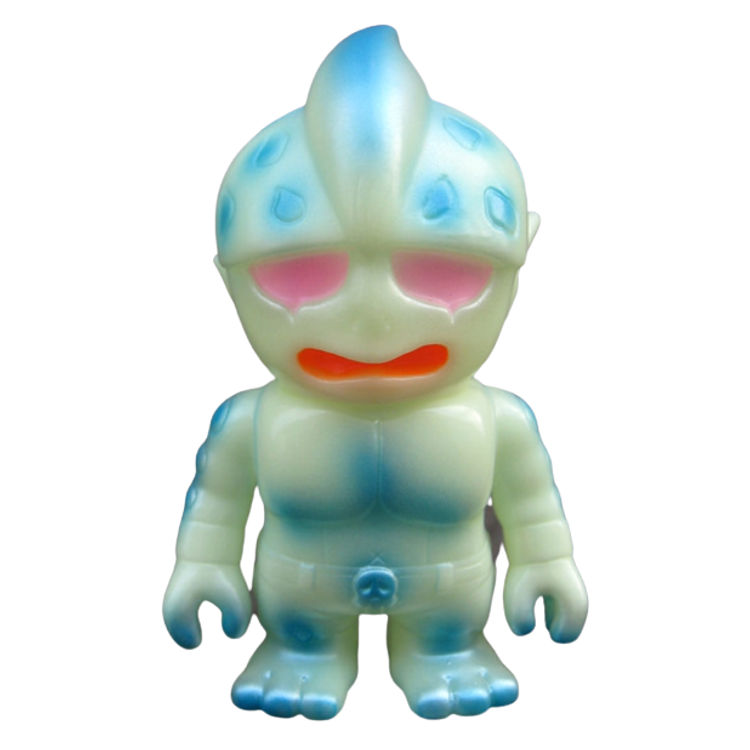 GID Blue Mini Mutant Head by Real X Head (Mori Katsura)