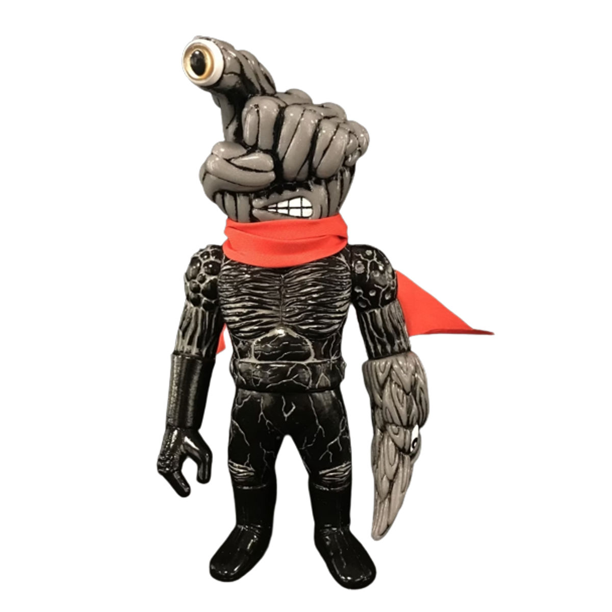 Gray Head Red Scarf Ghost Ubios